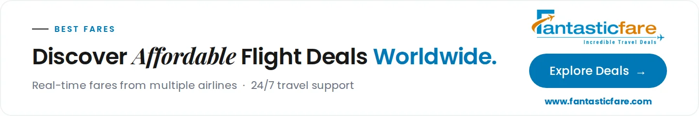 Fantastic Fare — Discover Affordable Flight Deals Worldwide.